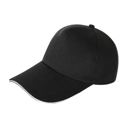 Anpassningsbar Keps Eget Logotryck Brodyr – 14 Färger Polyester/Bomull Justerbar Unisex Fri Design Gratis Tryck Profilkläder