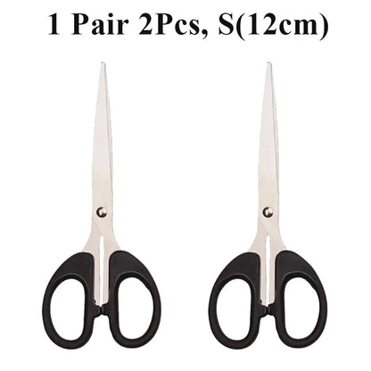 2/3Pcs New Office Scissors Student DIY Handcraft Paper Cutting Knife Home Art Stainless Steel Children's Scissors Office Supply