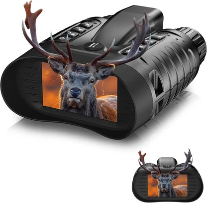 4K Night Vision Goggles 36MP Night Vision Binoculars with Rangefinder 3.2" HD Screen 4500mAh Rechargeable Battery for Adults