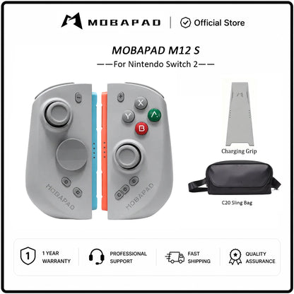MOBAPAD M12 HD / M12 S Joypad for Nintendo Switch 2 with TMR Joystick HD Vibration Mechanical Buttons Remap Macro Gamepad
