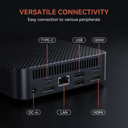 2026 Mini PC  Intel N150 Small Pocket Computer 16GB RAM 1TB SSD WiFi 6 BT5.2 Gaming Desktop PC Portable