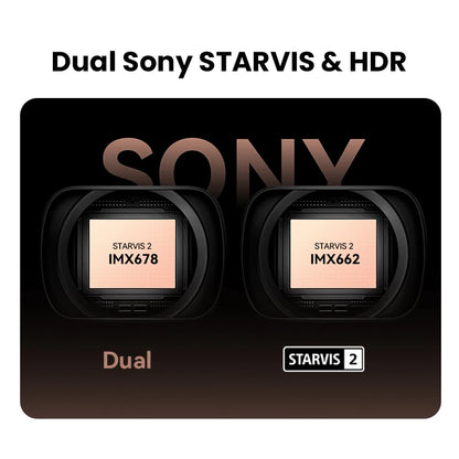 DDPAI Z60 Pro 4K Dashcam – Dubbla Sony STARVIS-sensorer, 5GHz WiFi, GPS, ADAS 2.0 och 4G LTE