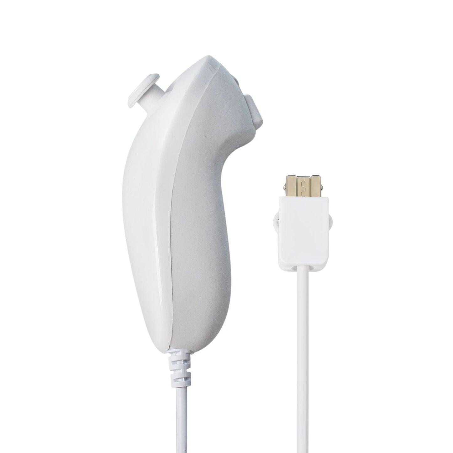 Nintendo Wii Trådlös Handkontroll 2-i-1 – Med/Utan MotionPlus, Silikonskål, Bluetooth, Wii/Wii U/Wii Mini