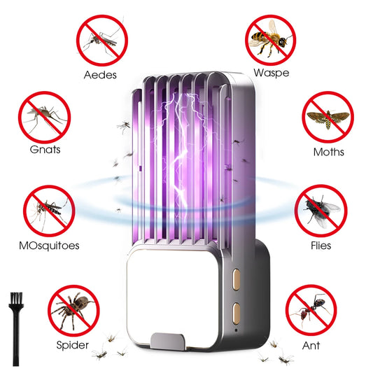 USB-elektrisk insektsfälla med nattljus – 3 lägen