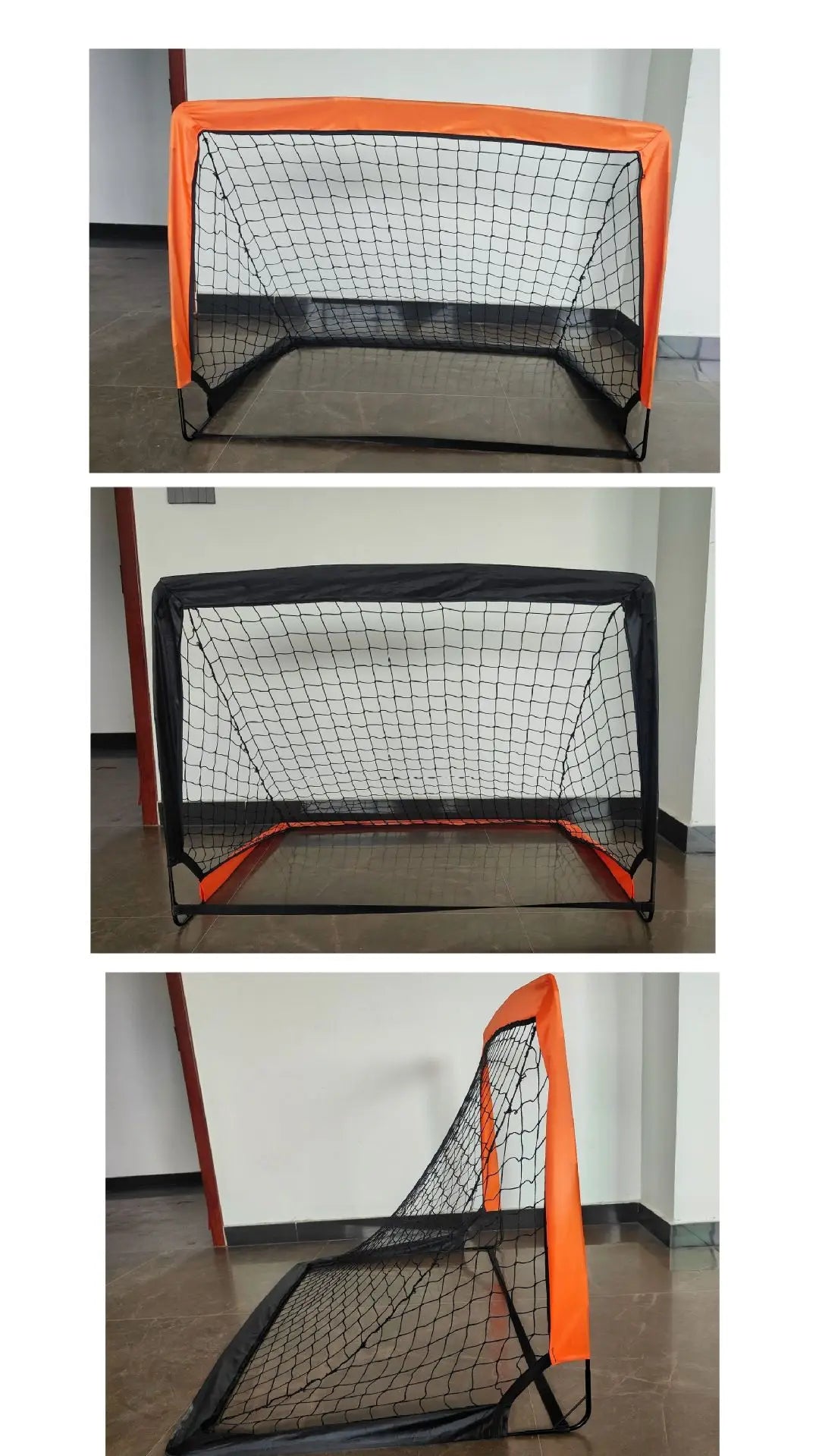 Football Goal for Garden Football Net Pop Up Goals Set Soccer Goal Net for Backyard Birthday Gift for  Soccer Training