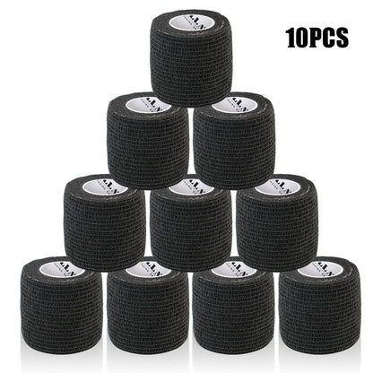 16/10/3PCS Tattoo Grip Bandage Colorful Self Adhesive Wrap 5cm X 4.5m Non Slip Handle Tape Tattoo Machine Grip Cover Supplies