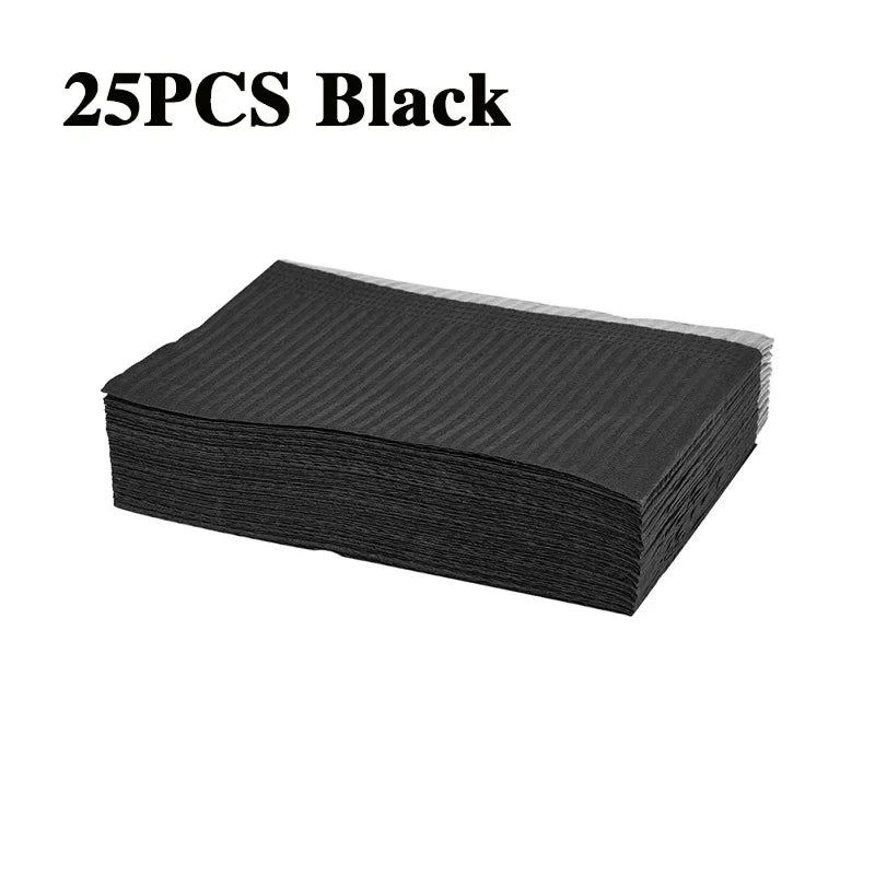 Disposable Dental Bibs 3 Ply Waterproof Tattoo Clean Pad Patient Napkins Table Covers for Piercing Nail Art Tattoo Accessories