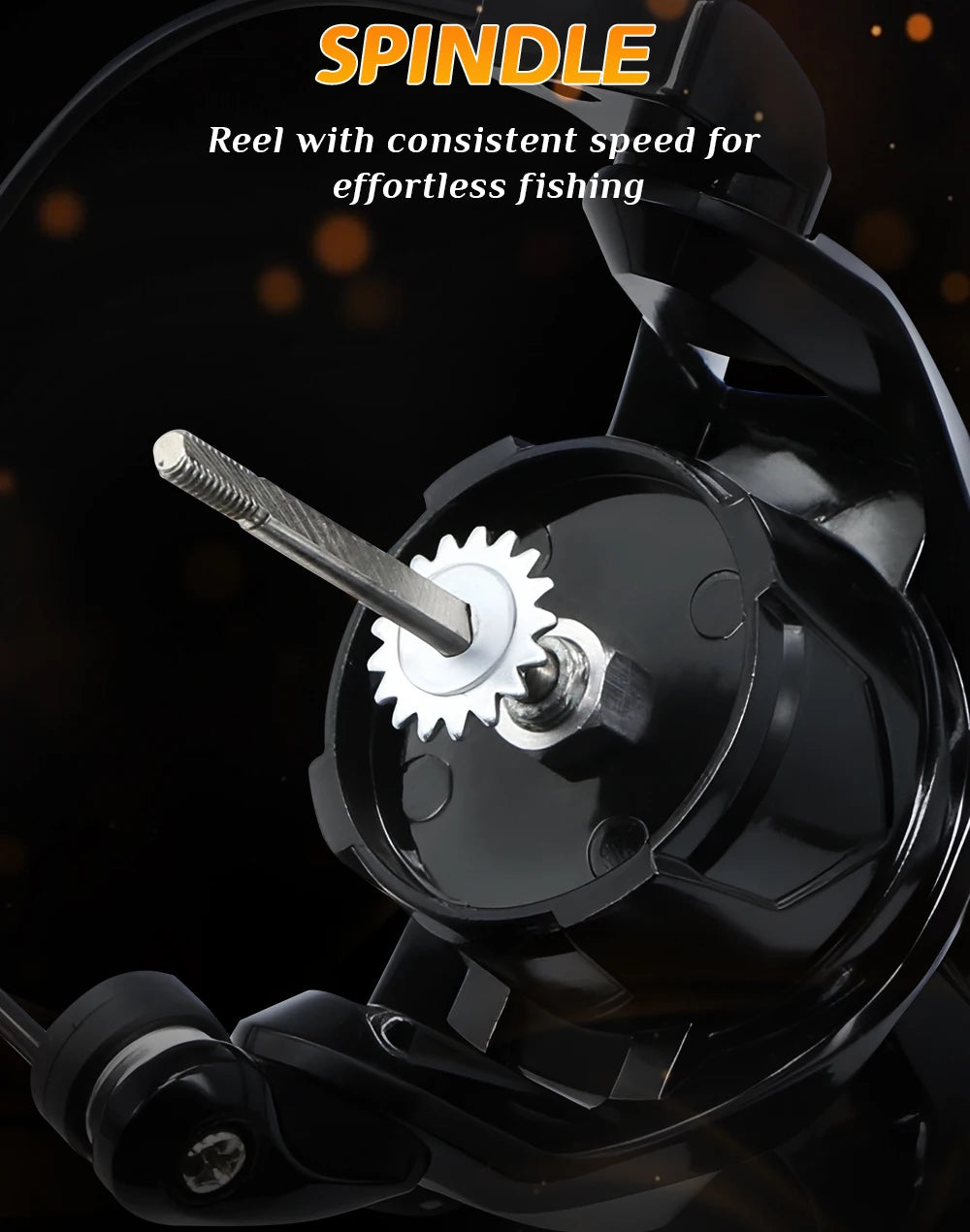 Rooblinos HE Spinning Reels Ultralight Metal 5.2:1 Gear Ratio 1000-7000 Saltwater Or Freshwater Big Max Drag Fishing Reels