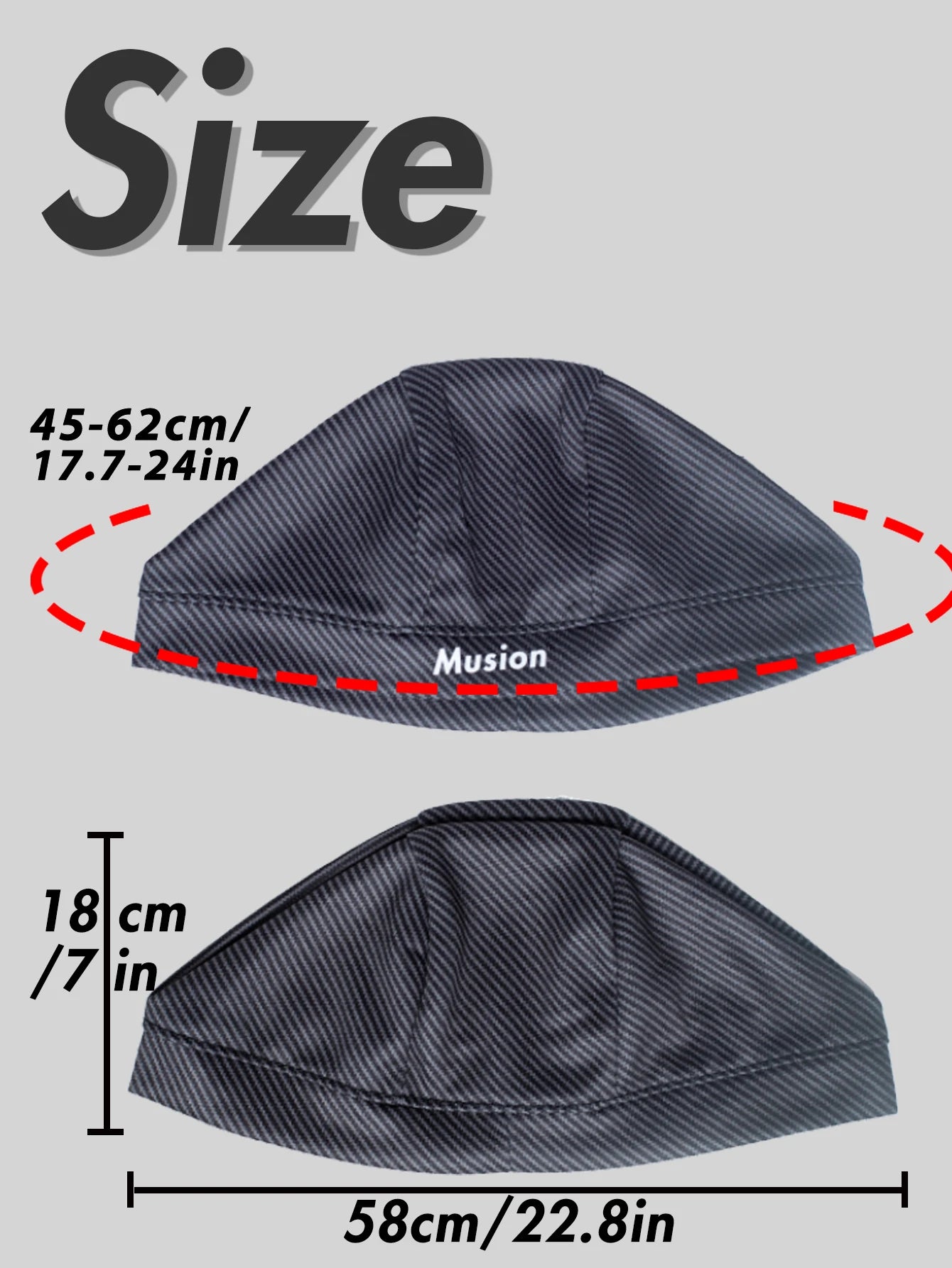 Musion Original Design Motorcycle Head Cover Helmet Cap  Moisture Wicking Dry Fit Skull CapHelmet Inner Helmet for Cycling