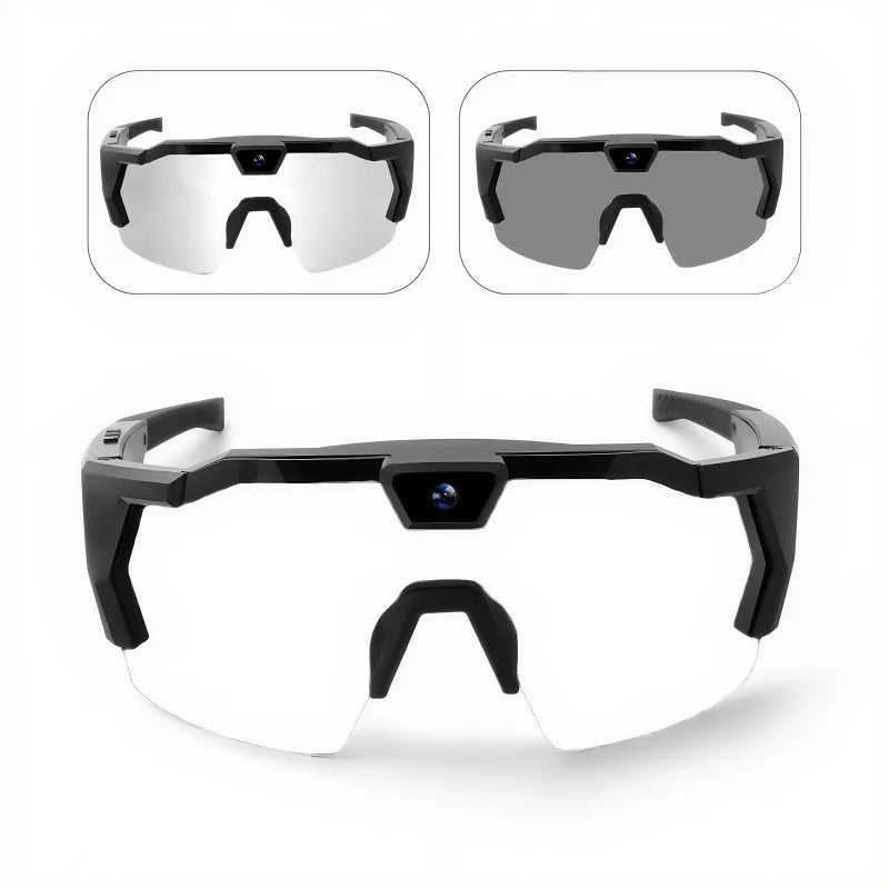 HD Smart Video Glasses Action Camera Sunglasses Wifi Glasses Sports Glasses Outdoor Bicycle Motorcycle Driver Recorder Walk Cam