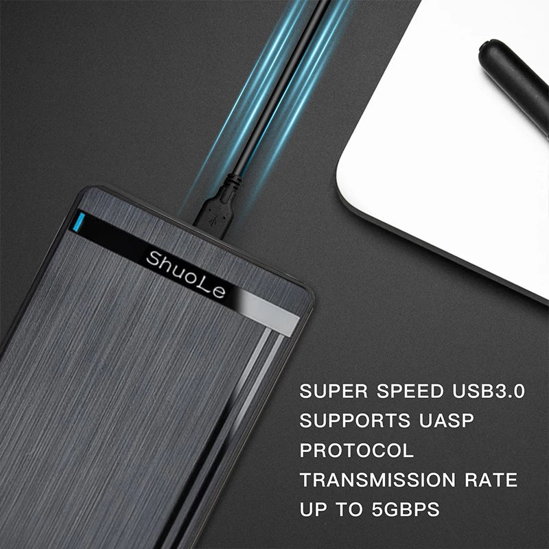 2.5-inch SSD Solid State Mechanical Serial Port SATA Hard Disk Case Toolless Micro Interface USB 3.0 External Mobile
