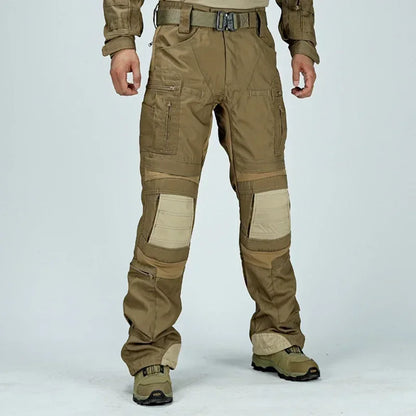 New Tactical Pants Hiking Cargo Pants Work Clothes Outdoor Uniform Camouflage Multi Pockets Tactical Clothes Climbing