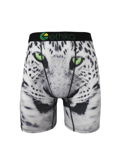 ETHIKA Herrboxers – Andningsbar Mesh-kil, Tryckta Mönster, Plus Size S–3XL
