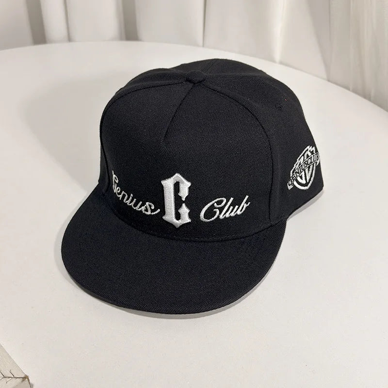 Hip Hop Embroidery Flat Brim Adjustable Caps Hats Snapback Bone New York Brooklyn Trucker Men Bill Brooklyn Plain Visor Brim Era