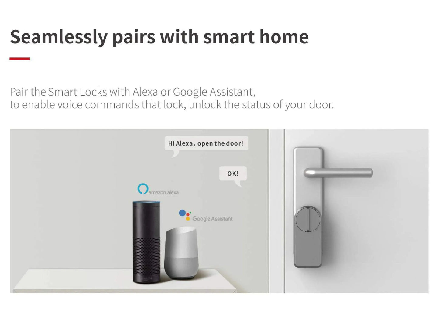 CDOK A1Pro Tuya Bluetooth Smart Lock Is Installed on the Traditional Door Lock Manual Knob to Achieve Smart Unlocking