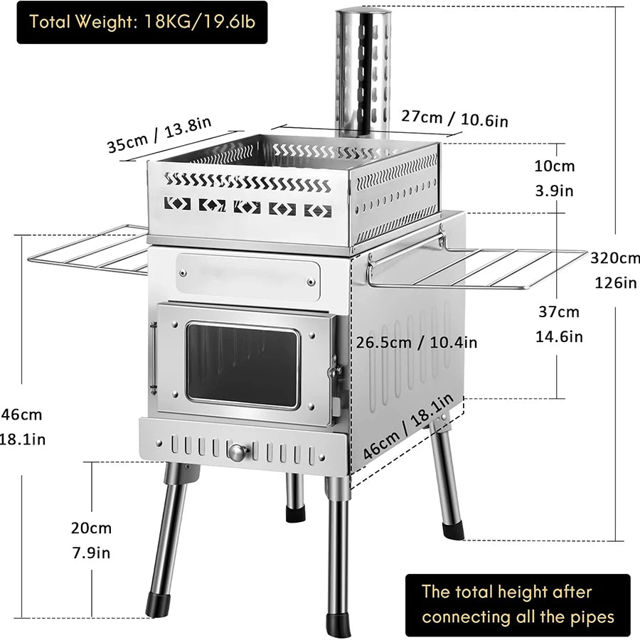 Portable Sauna Tent Three Layer Waterproof  Winter Waterproof Camping Outdoor Winter Steam Tents