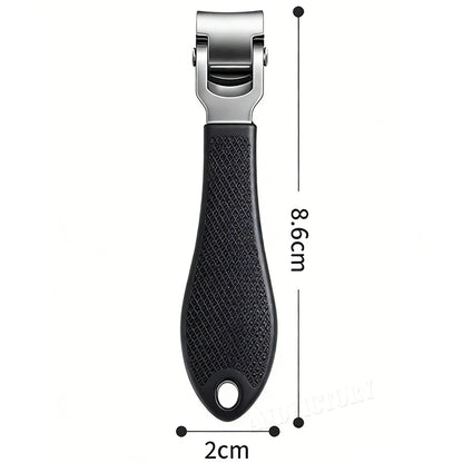 Angled Head Nail Clippers Woman Man Toenail Clipper Thick Nails Stainless Steel Curved Blade Nail Cutter Trimmer Manicure Tools