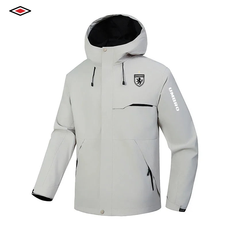 Umbro Hernjacka med Huva – Vindtät & Vattentålig, Alla Årstider, XS–4XL