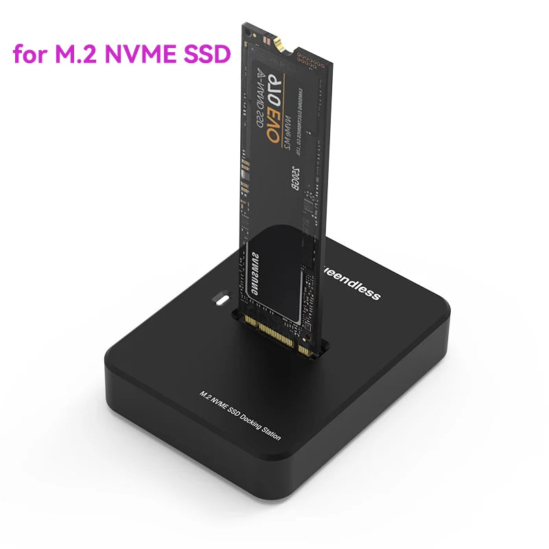 External SSD Hard Disk M.2 SSD Enclosure 10G Reading Writing Speed SSD Case For M.2 NVME SATA SSD Docking Station Plug and play