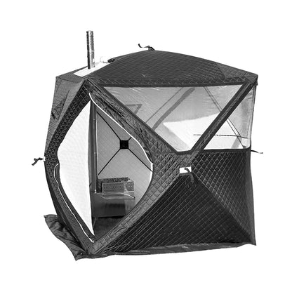 Portable Sauna Tent Three Layer Waterproof  Winter Waterproof Camping Outdoor Winter Steam Tents