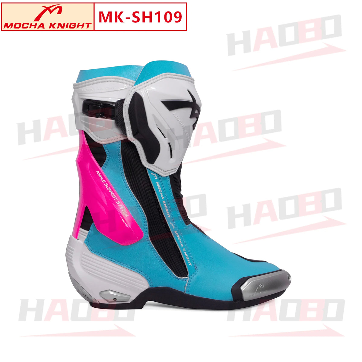 BENKIA SH109 Mocharöda Motorcykelstövlar