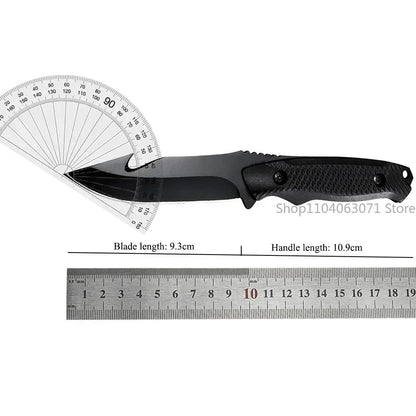 Portable Straight Cutter Built 5Cr13Mov Steel Blade and Comfortable ABS Grip, Equipped with Sheath for Field Trips and Daily Use