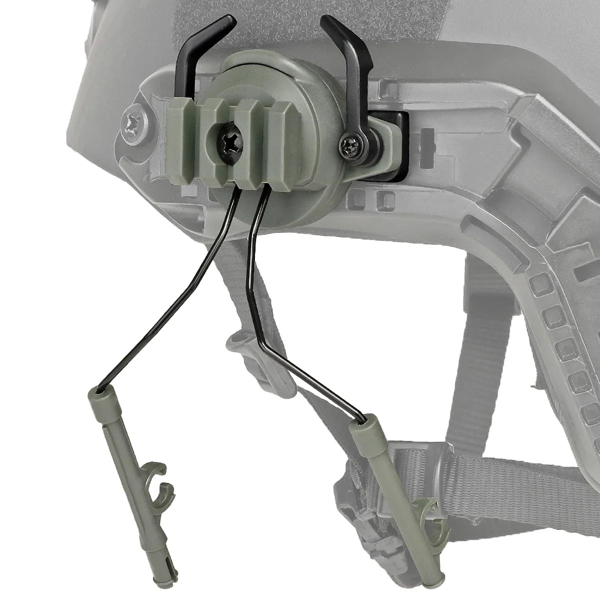 Tactical Helmet Headset Non-picking Noise-Cancelling Headset For Gen5 Helmet Headset Baofeng Radio PTT Adapter Mobile Earphone