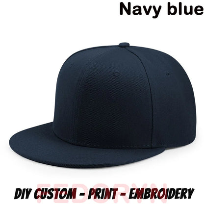 FEDORYN Snapback Keps Splice-Färger Hip Hop – 40 Färger Akryl/Polyester Justerbar Unisex Anpassad Brodyr Tryck Grossist Dropshipping