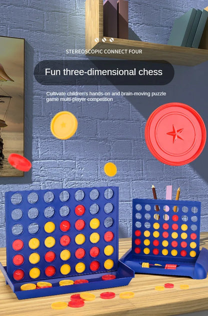 Klassiskt Fyra i rad-spel för barn