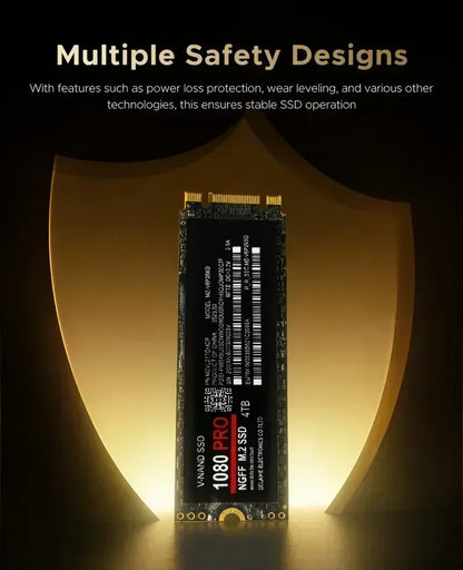 Original 1080PRO M.2 NVMe SSD 1TB 2TB NGFF Internal Solid State Drive High Speed Hard Disk for Gaming Laptop Desktop Notebook
