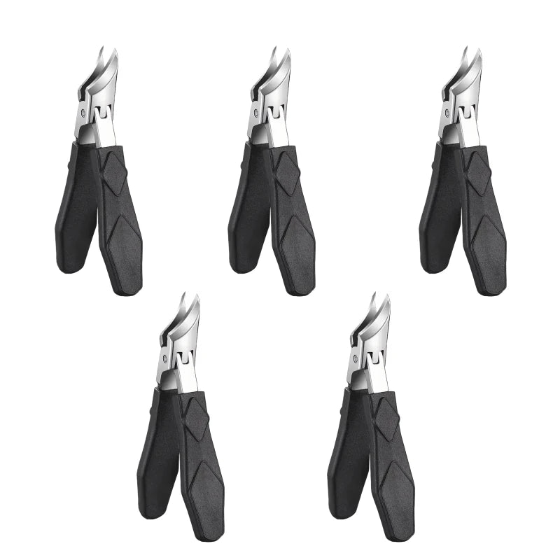 Professionell Tånagelklippare för Inväxta & Tjocka Naglar – Rostfritt Stål Podiatri Nipper, 1/2/5/10-pack