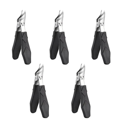 Professionell Tånagelklippare för Inväxta & Tjocka Naglar – Rostfritt Stål Podiatri Nipper, 1/2/5/10-pack