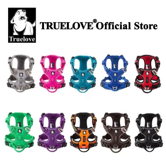 Truelove Hundsele – Reflekterande, Andningsbar Väst för Hundar, XS–XL, Flera Färger