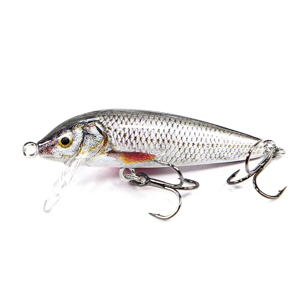 B&U Sinking Minnow Wobblers Fishing Lures For Bass Perch Pike Trout Lure and Hard Bait Jerkbait for Perch Fishing Tackle
