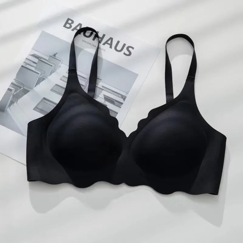BH Women Bralette No Steel Ring Adjustable Strap Beauty Back Bra Upper Support Pure Desire Comfort Sling Ladies Underwear