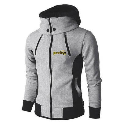 Hoodie-jacka med Dragkedja Herr – Tryckt Streetwear Vår/Höst, S–3XL