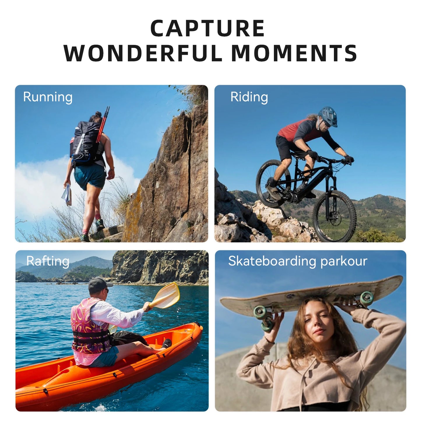 TELESIN Quick-Release Chest Strap Mount for GoPro Hero 13 12 11 10 9 8 7 Insta360 SJCAM DJI OSMO Action 5 4 3 Chest Belt Mount