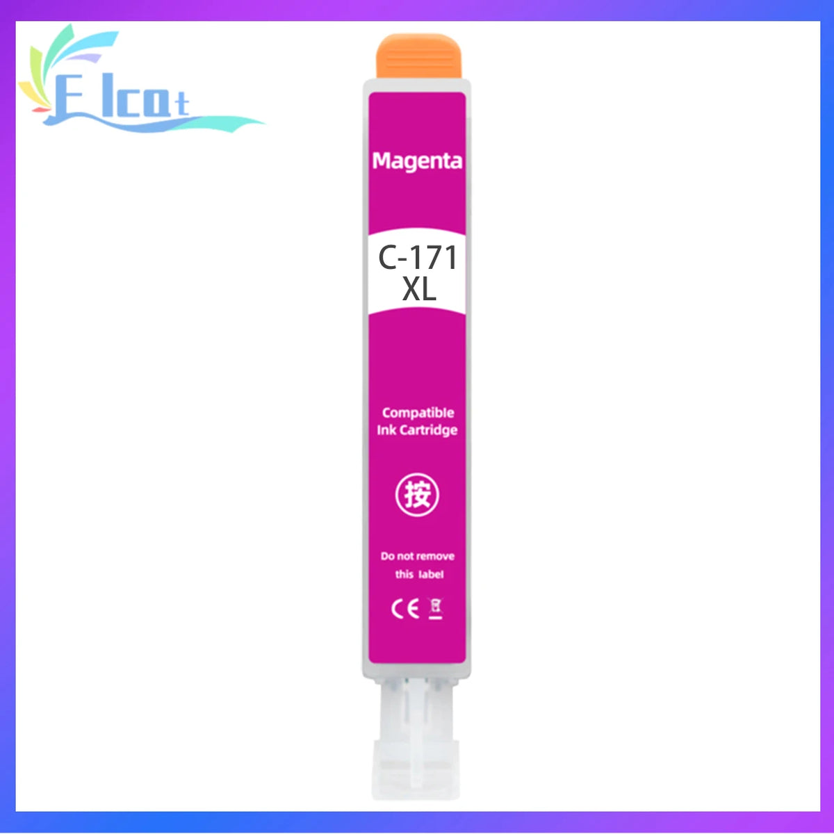 PGI-170 / CLI-171 XL Bleckpatron Kompatibel för Canon PIXMA
