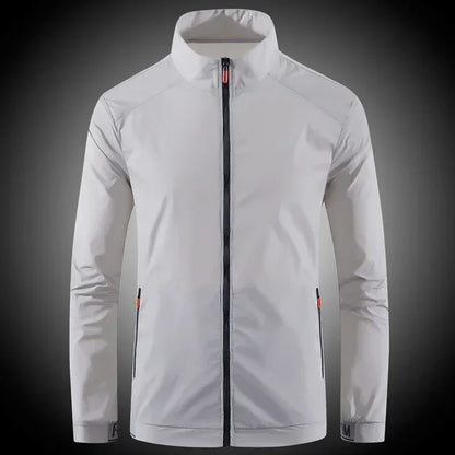 Unisex Lättviktig Friluftsjacka – Vattentät Snabbtorkande Skin Jacket för Vandring, Camping & Fiske, 3 Färger