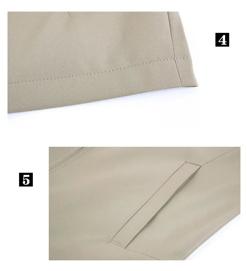Herr Casual Blazer – Lös Business Kavaj för Kontor, Vår & Höst, 7 Färger, Storlek M–3XL