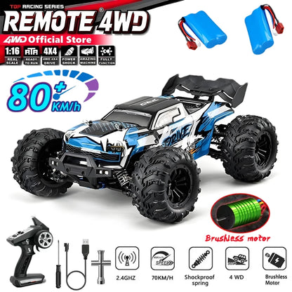 4WD radiostyrd bil i skala 1:16 med 4 kanaler
