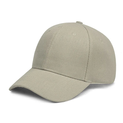 Anpassningsbar Bomullskeps Brodyr Tryck – 18 Färger 54–60cm Justerbar Unisex Hip Hop Snapback Volymrabatt Profilkläder Reklamkeps