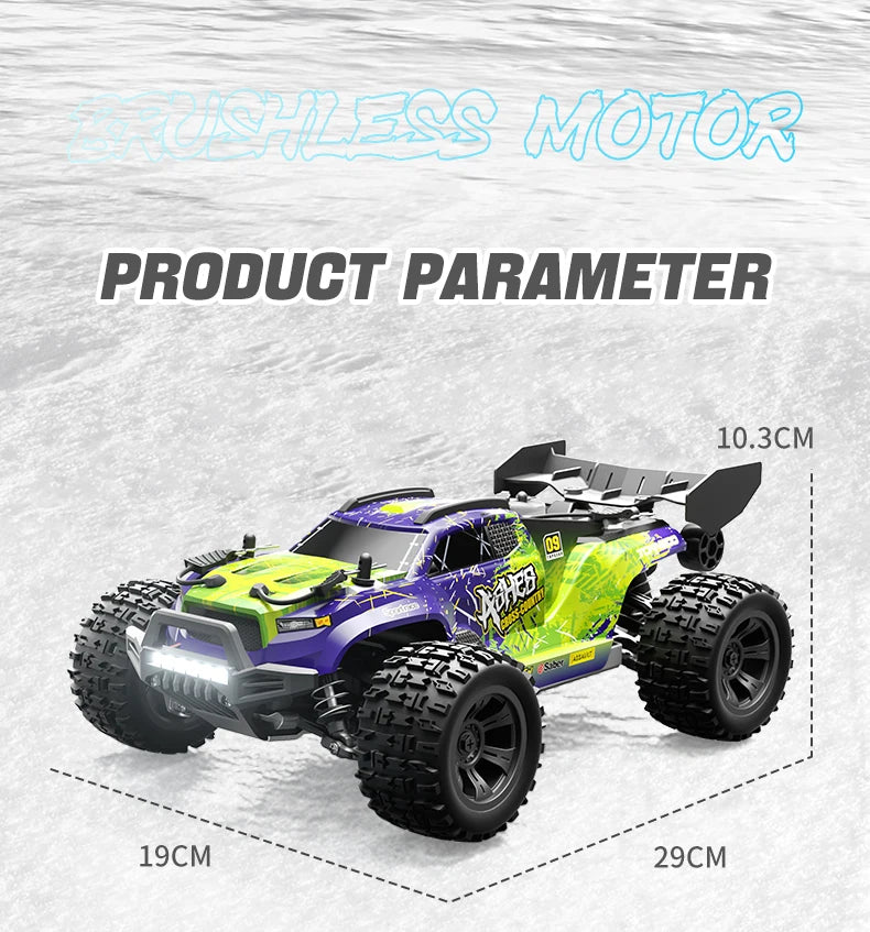 Teeggi 1:16 RC-bil 4WD 7.4V