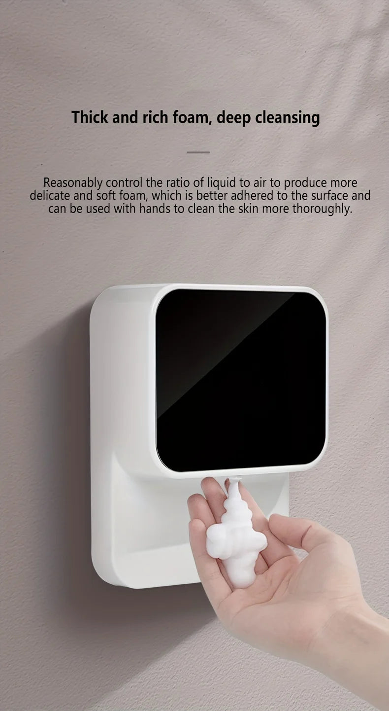 Automatic Induction Soap Wall Mounted Sensor Soap Dispenser, Touchless Hand Sanitizer Dispenser,Hand Soap Container For Bathroom