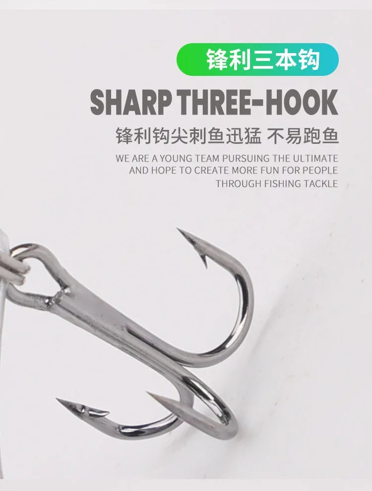 NEW 1PC Metal VIB Fishing Lures 5g 7g 10g 15g Metal Jig Crankbait Wobbler Vibration Baits Pesca Tackle for Trout Bass Pike Perch