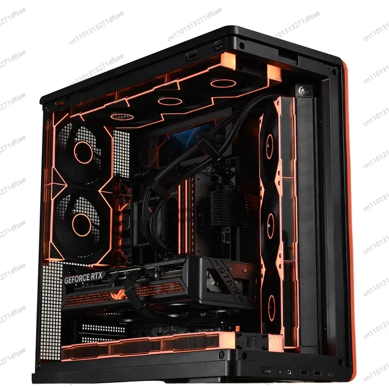 High-End 9800X3D  aotesier Gaming Desktop PC RTX5080 2TB NVMe M.2 SSD Win 10