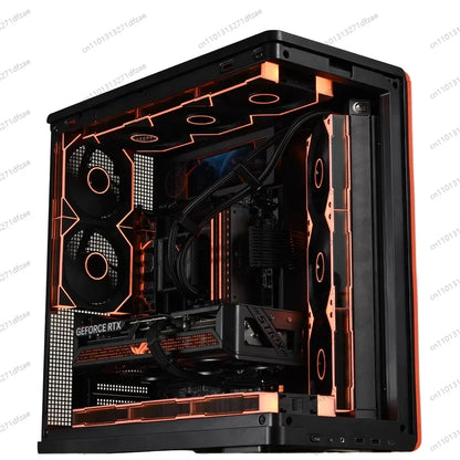 High-End 9800X3D  aotesier Gaming Desktop PC RTX5080 2TB NVMe M.2 SSD Win 10