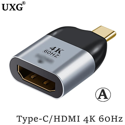 USB-C-adapter till HDMI, DisplayPort, VGA och fler anslutningar