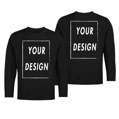 Anpassningsbar T-shirt med Eget Tryck – 100% Bomull Unisex Casual S–XXL (EU)