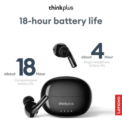 Lenovo LP5 PRO Wireless Bluetooth 5.4 Earphones TWS HiFi Sound Gaming Earbuds Sport Headset Long Standby Touch Contol with Mic